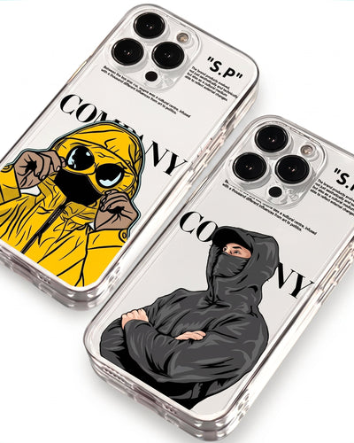 Coque transparente élégante